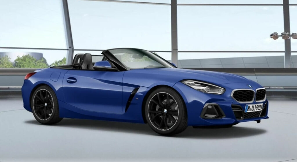 Two-seater convertible sports cars