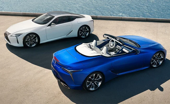 Lexus LC convertible cars