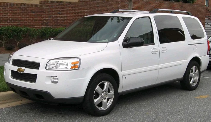 Chevrolet Uplander car brands that start with u