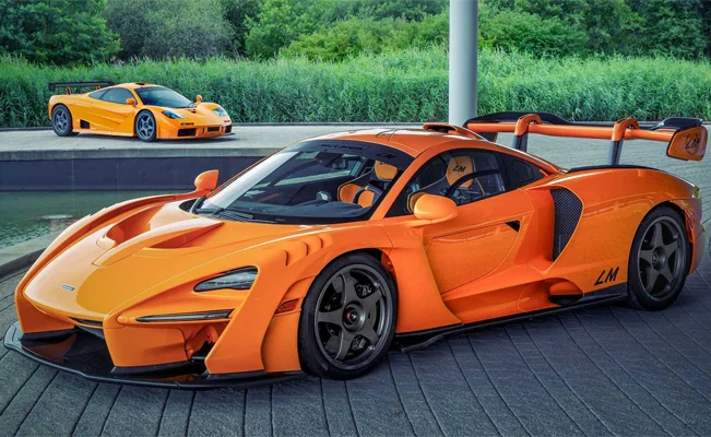 McLaren F1 luxurious cars with butterfly doors McLaren Senna