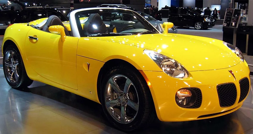 Pontiac sports car
