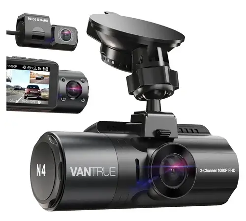 dash cam with motion sensor and night vision