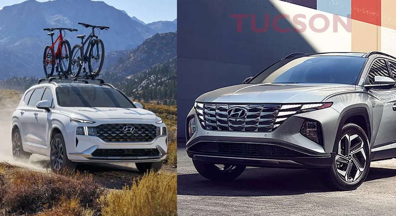 difference between hyundai santa fe and tucson