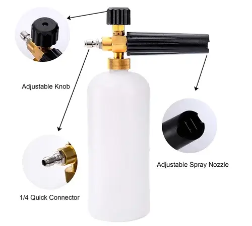 best electric pressure washer for foam cannon