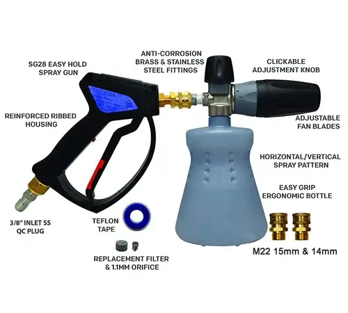 foam cannon for harbor freight pressure washer