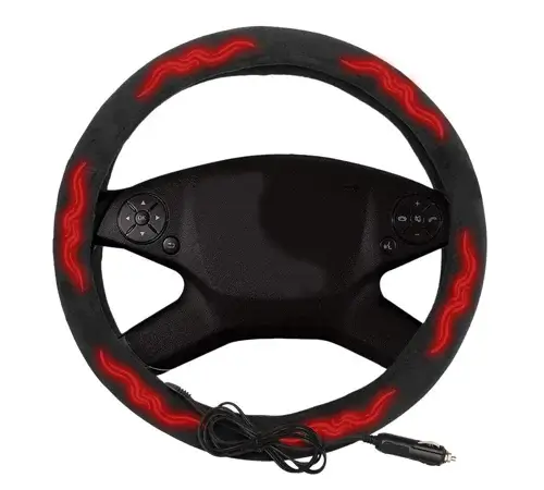 luxury heated steering wheel covers