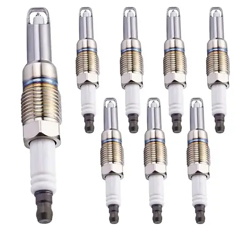 ENA Set of 8 Platinum Spark Plugs Compatible with Ford Lincoln 2004 2005 2006 2007 2008 Superduty F-150 5.4L