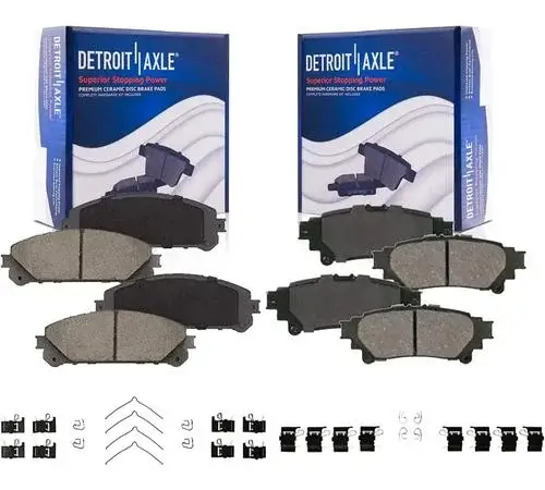 toyota highlander brake pads and rotors