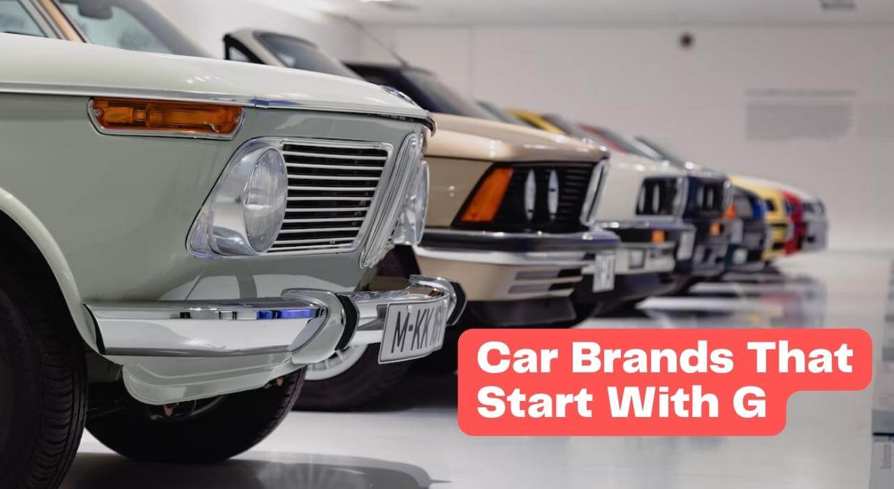 Top Car Brands That Start With The Letter G