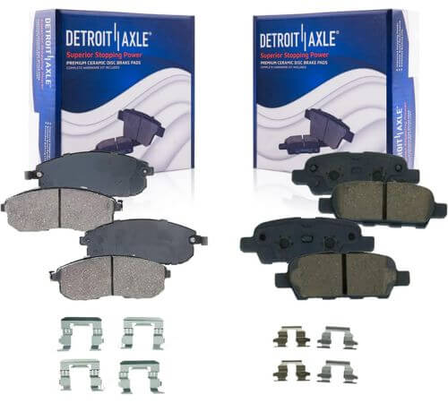 Best brake pads and rotors for nissan altima
