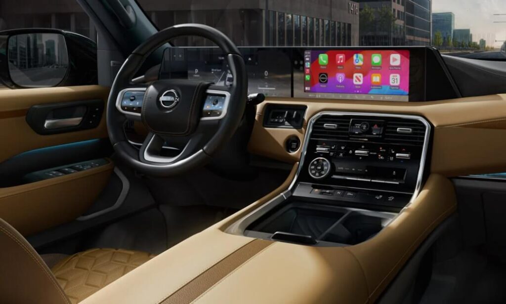 2025 nissan armada interior
