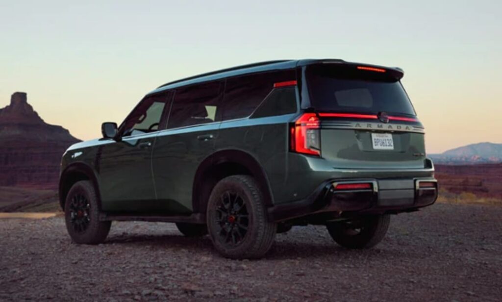 nissan armada 2025 exterior