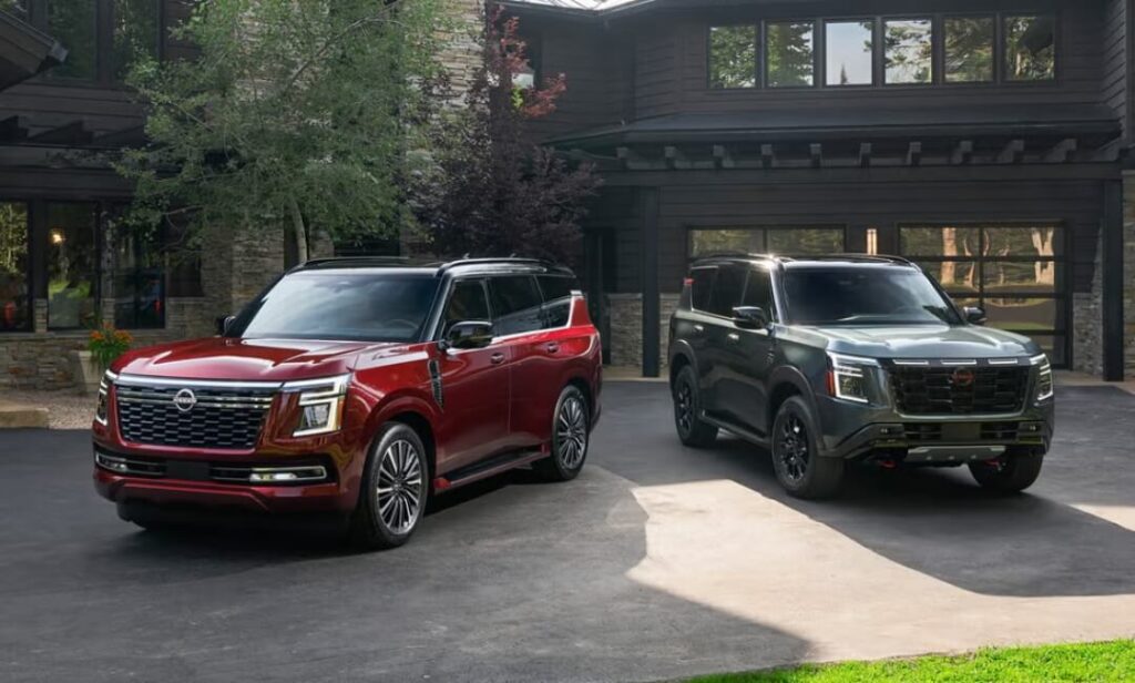 nissan armada 2025 trim levels